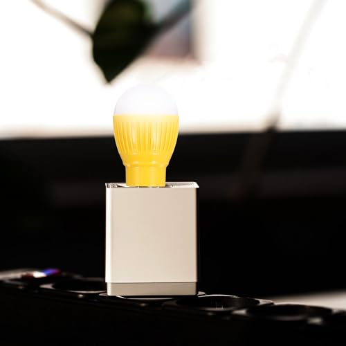 Lámparas USB LED Mini 4 piezas para noche color amarillo miniatura 6