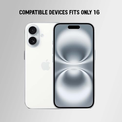 Image of Kratos Soft Silicone Case Cover Compatible with iPhone 16 - Everyday Comfort Protection, Wireless Magnetic Charging Case with Raised Edge Camera & Screen Protection, Shock-Resistant Design