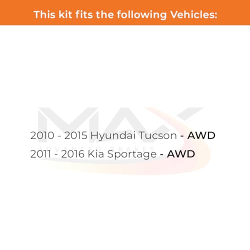 Image of Max Advanced Brakes Rear Brake Kit For Hyundai Tucson