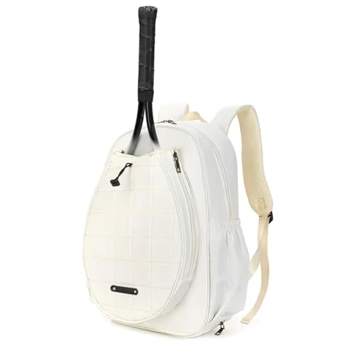 Mochila de tenis para mujer, bolsas portátiles para raquetas deportivas, de gran capacidad para raquetas de tenis para mujeres, hombres y niños