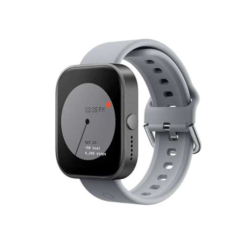 CMF BY NOTHING Watch Pro Reloj Inteligente Hombre Mujerr, 1.96' Smartwatch Hombre Smartwatch con Llamadas Bluetooth 110 Modos Deportivos Impermeable IP68 Monitor de Sueño para Android iOS Gris