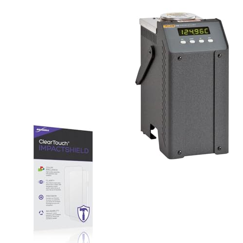 BoxWave Screen Protector Compatible With Fluke Calibration 6102 - ClearTouch ImpactShield (2-Pack), Impenetrable Screen Protector Flexible Film