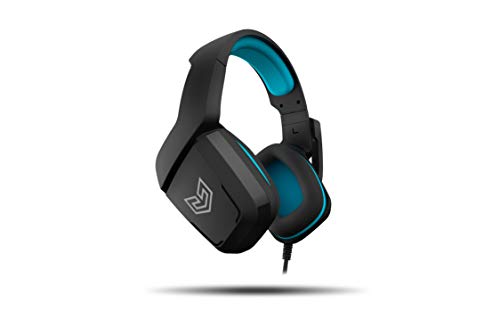 BG BE THE GAME, Cascos Gaming BG RADAR, Auriculares con microfono, Sonido stereo, Altavoces 40mm, Diadema Ajustable, Micro abatible, USB, Compatible PC, PS4, PS5, XBONE ONE, Nintendo Switch, Negro