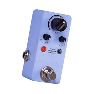 This guitar effects pedal enhances the ease and versatility of tone control. It's powerful and versatile, suitable for both professional players and beginners. It allows for a wide range of tones, unleashing your creativity and ensuring a beautiful, ...