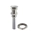 Kraus PU-15-MR-2BN Pop Up Drain and Mounting Ring Brushed Nickel