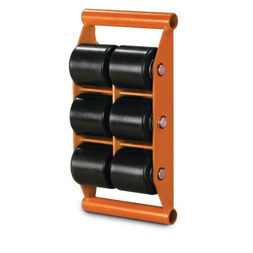 Ruote Di Trasporto Da 6 Tonnellate - 6 Rulli In Nylon Con Superficie Antiscivolo - Foto 2