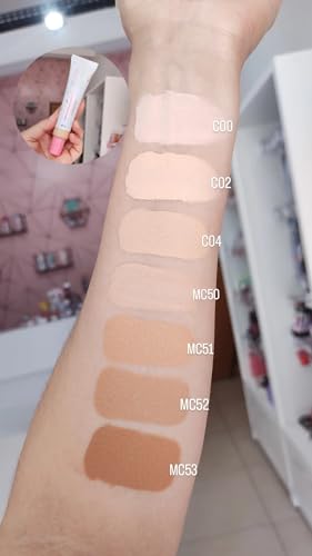 Genérico, Kit Maquiagem Melu by Ruby Rose com Base Pó Iluminador Máscara para Cílios Delineador