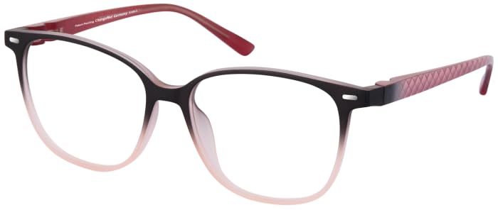 Generisch ChangeMe! Brille mit Sonnenclip Modell 6876-001 | Sonnenclip inklusive, Wechselbügel-System