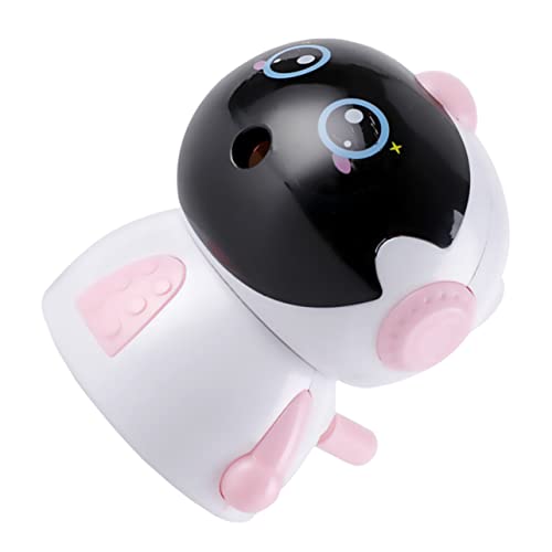 DOITOOL シー小型手動筆削り器 子供用太空人デザイン かわいいスル ペンリップ付き 教室や学習に 効率的で な削り器