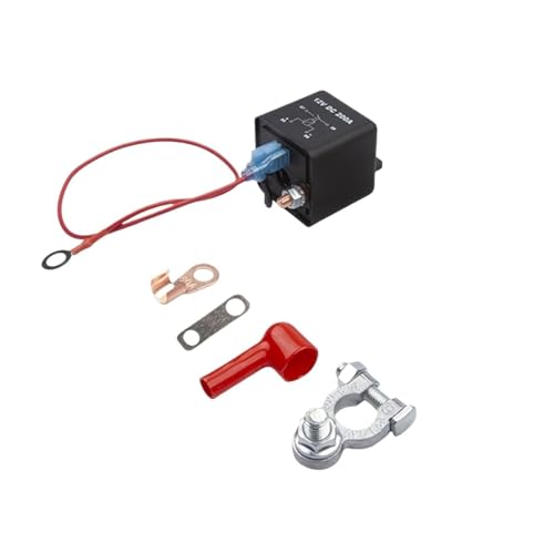 12V 200A Disconnect Integrated Intelligent Disconnector Anti-Leakage Smart Master Switch with Key Kill Switch(2PCS)