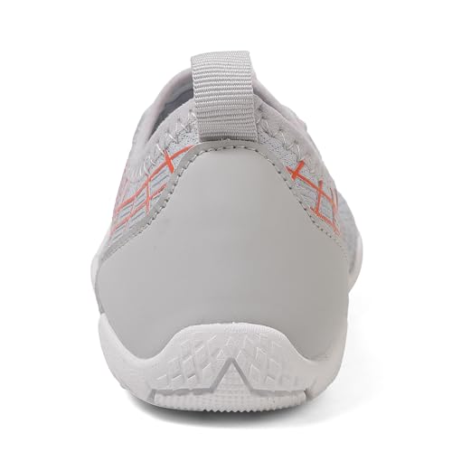 Image of Water Shoes for Men and Women, Barefoot Aqua Socks, Wide Fit Beach Swimming Pool Shoes, Anti-Slip Outdoor Walking Hiking Kayaking Diving Surfing