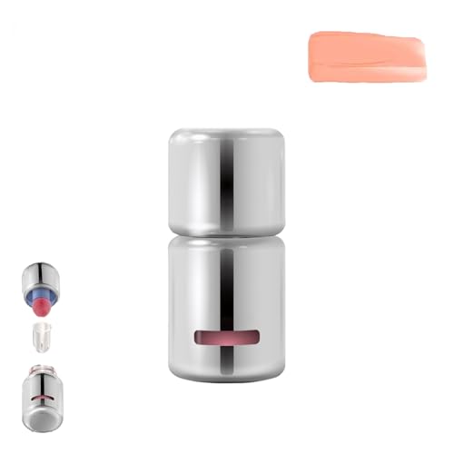 Liquid Blush, Jelly Color Liquid Blush, rubor líquido con cabeza de esponja, duradero, colorete líquido suave para mejillas, rubor líquido natural mate (G) hielo de naranja)