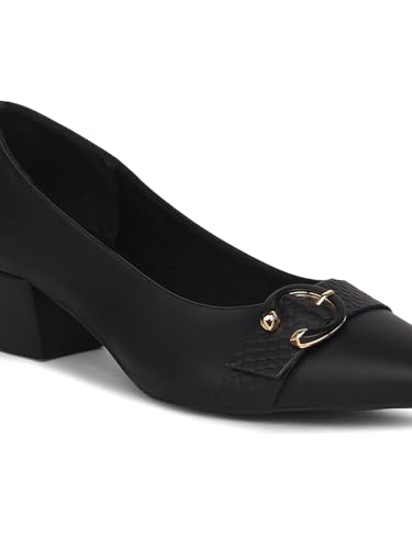 Image of Bata Women's Block heel Pumps