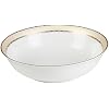 Lorenzo 57 Piece Elegant Bone China Service for 8 Margaret Dinnerware Sets, Gold