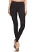 2ND DATE Women's Basic Cotton Stretch Leggings With Comfort Waistband-Black-Medium
