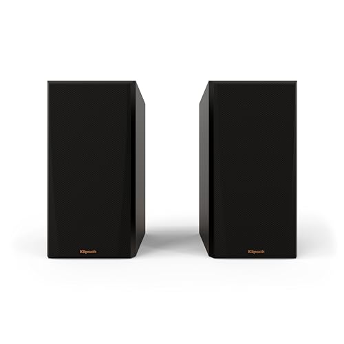 Image of Klipsch Reference Premiere RP-500M II Ebony Bookshelf Speakers
