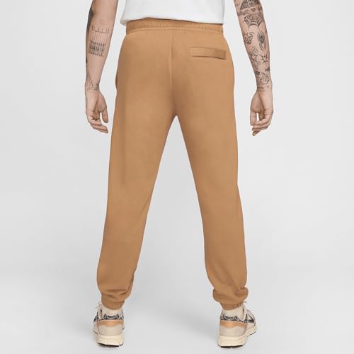Nike Sportswear Club Fleece Men's Pants (BV2737-224, Flax/Flax/White)2