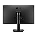 LG FHD (1920 x 1080) 27 Inch Computer Monitor, IPS, AMD FreeSync, 3-Side Borderless Design, Tilt/Height Adjustable Stand, 75Hz, 5ms, OnScreen Control, HDMI, DisplayPort, D-Sub, 27MP450-B, Black