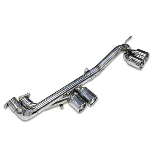 Tuyau d'échappement haut de gamme quadruple Silver A pour BMW M3 M4 E92 325i silencieux
