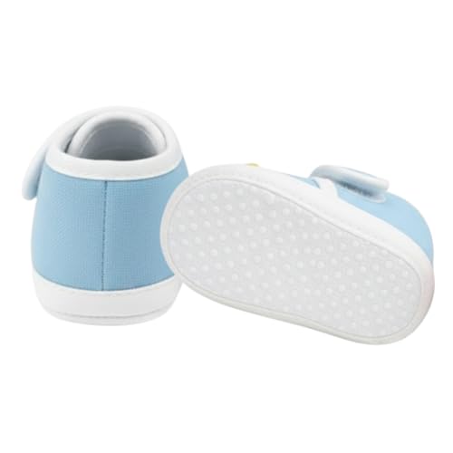Image of PureSole Cotton Baby Shoes for 6-12 Months | Lightweight & Breathable Booties with Flexible Anti-Skid Sole | Casual Shoes for Baby Boys & Baby Girls