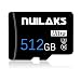 Produktbild 512 GB Micro SD-Karten mit Adapter High Speed Card Class 10 Für Nintendo-Geräte, Android, Smartphone, Digitalkamera, Tablet, Überwachung und Drohne