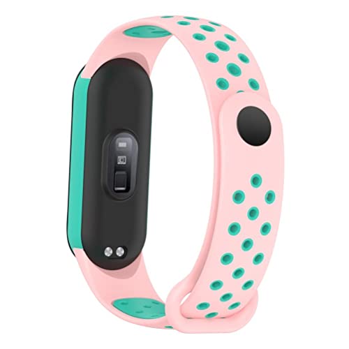 CeFurisy Pulseira de substituição de pulseira de silicone macio compatível com Xiaomi Mi Band 7 puls