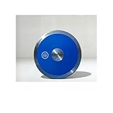 RT Blue Vector Discus. 1 kg Discus for Girls. High School Girls' 1kg Discus. Empower Your Athletic Journey with a Discus Designed for Stability, Reliability, and Success.