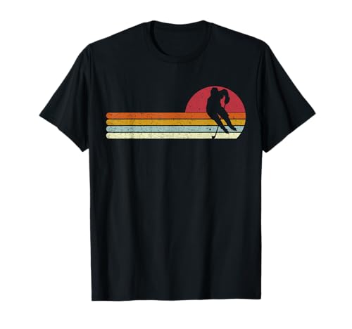Eishockeyspieler Sunset T-Shirt