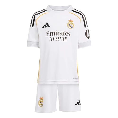 adidas Real Madrid 25/26 Mini Home Jersey (White)