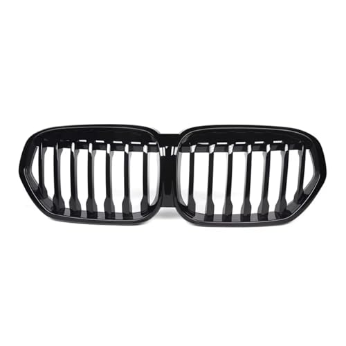 �Ԃ̃t�����g���W�G�[�^�[�O���� �ԗp����u���b�N�t�����g�L�h�j�[�O�����O�����O���b�h���b�V���`���[�j���O�����ԕ��i Compatible With For X1 F48 2020 2021 2022(Single Slat)