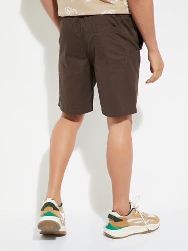 Image of Max URB N Men Slim Fit Solid Shorts