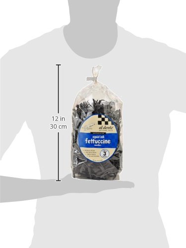 Al Dente Squid Ink Fettuccine, 10 Ounce Bag 283 G (Pack Of 6) #TOP4