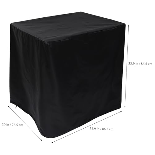 Housse de protection table de jardin et barbecue face aux intempéries - 7