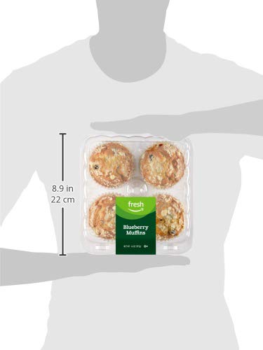 Fresh Brand – Blueberry Muffins, 14 oz (4 ct)