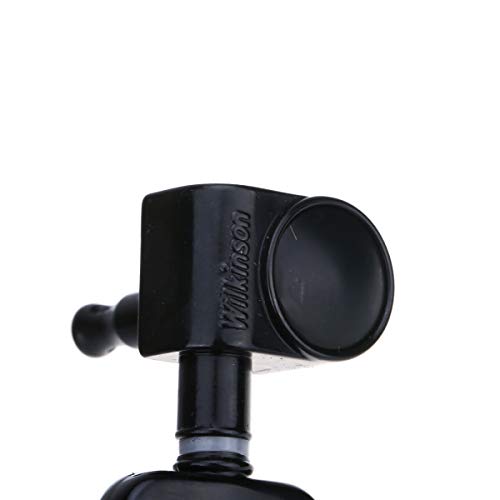 Wilkinson 3L3R Roto Style Scellé Guitare Mécaniques Set pour Gibson ou Epiphone Les Paul, Noir - Les Beatles, Paul McCartney, John Lennon, RIngo Starr, George Harrison Wilkinson 3L3R Roto Style Scellé Guitare Mécaniques Set pour Gibson ou Epiphone Les Paul, Noir – Image 8