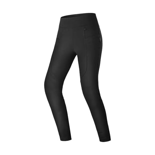 SHIMA Damen Cruz 2.0 Motorrad Leggings, Schwarz, L EU