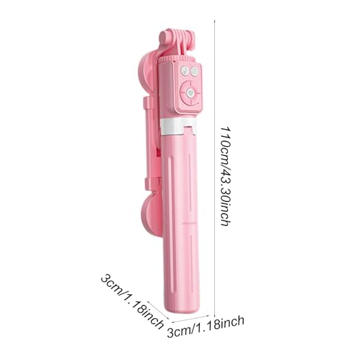 Trépied avec télécommande sans fil et perche selfie extensible pour smartphone - 5