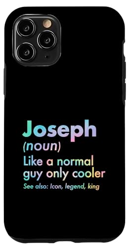Joseph Like A Normal Guy Only Cooler Legend King �t�@�[�X�g�l�[�� �X�}�z�P�[�X iPhone 11 Pro �p