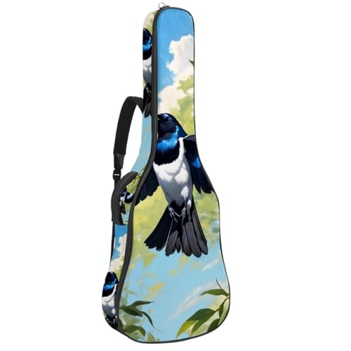 Sac guitare acoustique Magpie multicolore 42.9" avec poches