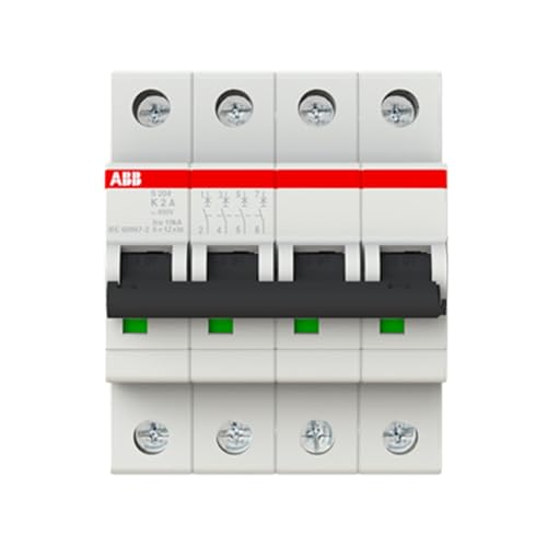 ABB S204-K2 Lichtbogen-Schutzschalter 4-polig