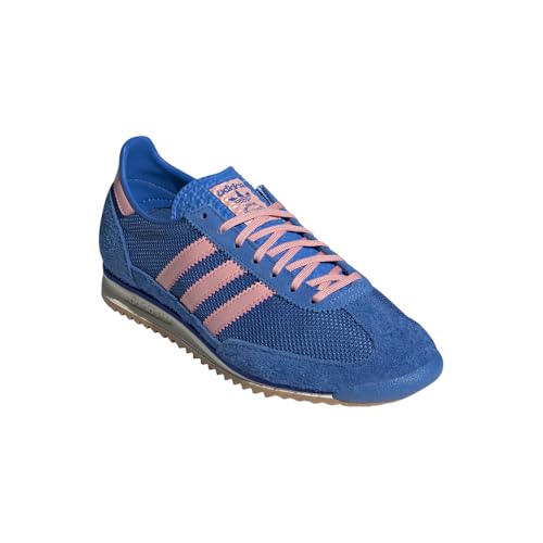 adidas Womens Sl 72 Og Lace Up Sneakers Shoes Casual - Blue, Pink - Size 5.5 M2