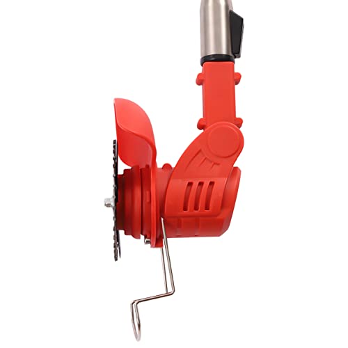 Accu-grastrimmer, 600 W, elektrische grasmaaier, met dubbele veiligheidsschakelaar, instelbaar, voor het snoeien van tuinen en gazons - Afbeelding 6