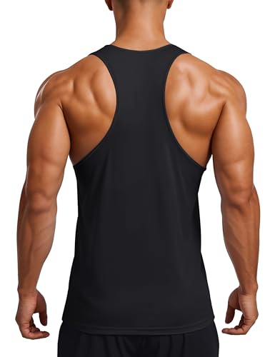 MAGCOMSEN Mens UPF 80+ Tank Tops Y Back Quick Dry Gym Workout Running Athletic Fitness Muscle Sleeveless Summer Shirts2