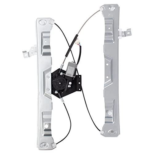 Image of TRQ Front Right Power Window Regulator & Motor Assembly Passenger Side Compatible with 2002-2010 Ford Explorer 2007-2010 Explorer Sport Trac 2003-2005 Lincoln Aviator Mercury Mountaineer
