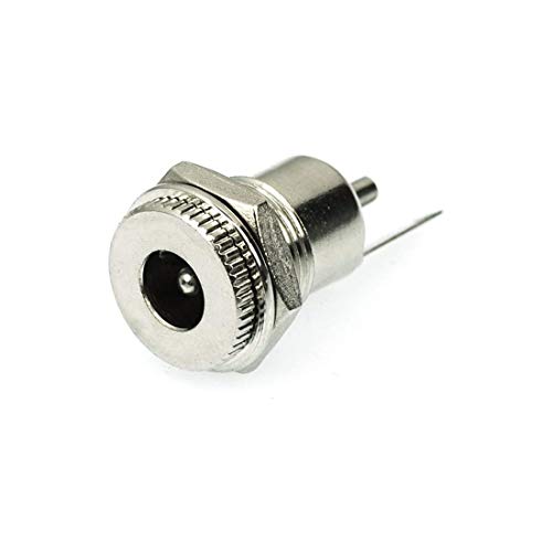 6 Conectores DC Power Jack Hembra 5.5x2.1 mm Panel miniatura 3