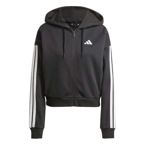 El Mejor Listado de Sudaderas de deporte para Mujer Top 10. 43 Adidas Sudadera con Cierre Essentials Mujer Entrenamiento Negro M