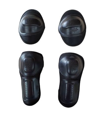 Image of 4 PC - Level 1 Certified Armor Pads l Level 1 Approved Shoulder and Elbows Armor Protector Inserts for Motorcycle Jackets Set