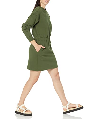 Image of Amazon Essentials Women's Long Sleeve Sweatshirt Dress