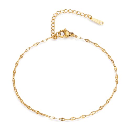 Image of Rubans Demi Fine Stainless Steel Bracelet Waterproof Gift for Women & Girls