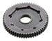 Mini .5Mod Blackened Hard Stl Spur 58T; Losi 8ight